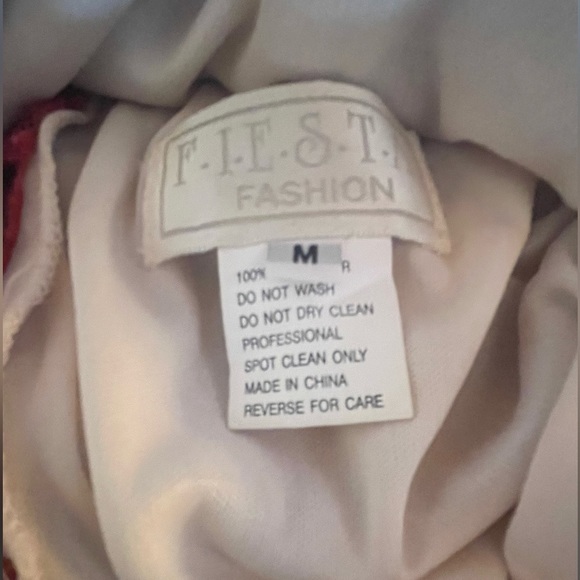 Fiesta Fashion Evening Gown/Prom Dress Size Medium (guessing around size 6/Med) - Picture 5 of 6